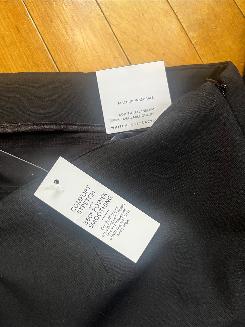 White House Black Market Black Stretch Skinny Pants - Picture 2 of 5